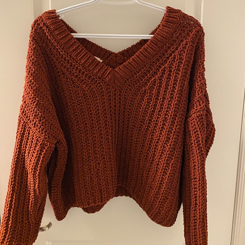 Brown/Red Sweater